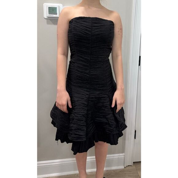 Vintage Y2K Jessica McClintock Dress Prom Formal Cut-Out Back Homecoming Sz 10 - Picture 2 of 11